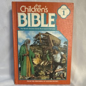Golden Books The Children's Bible Vol 1 HC Illus 1981 Western Publ Ages 9-12