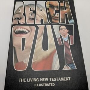 Like New Reach Out The Living New Testament Bible Illustrated Printed 1971