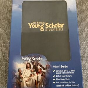 Young Scholar Study Bible NKJV (Genuine Leather) Remnant Study Bible, Like New