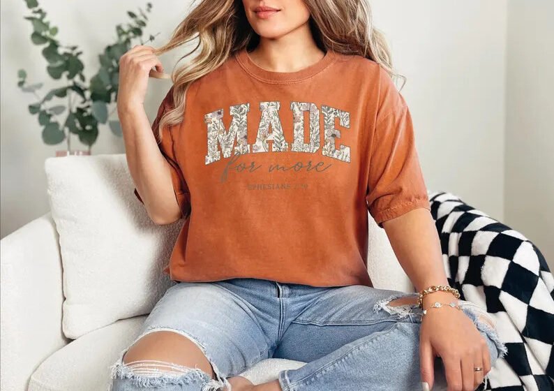 Bible Verse Christian Scripture Faith Religious Apparel Comfort Tee