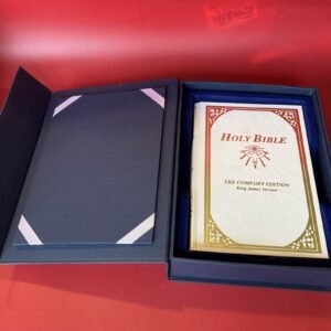 White HOLY BIBLE The Comfort Edition Like New In Box