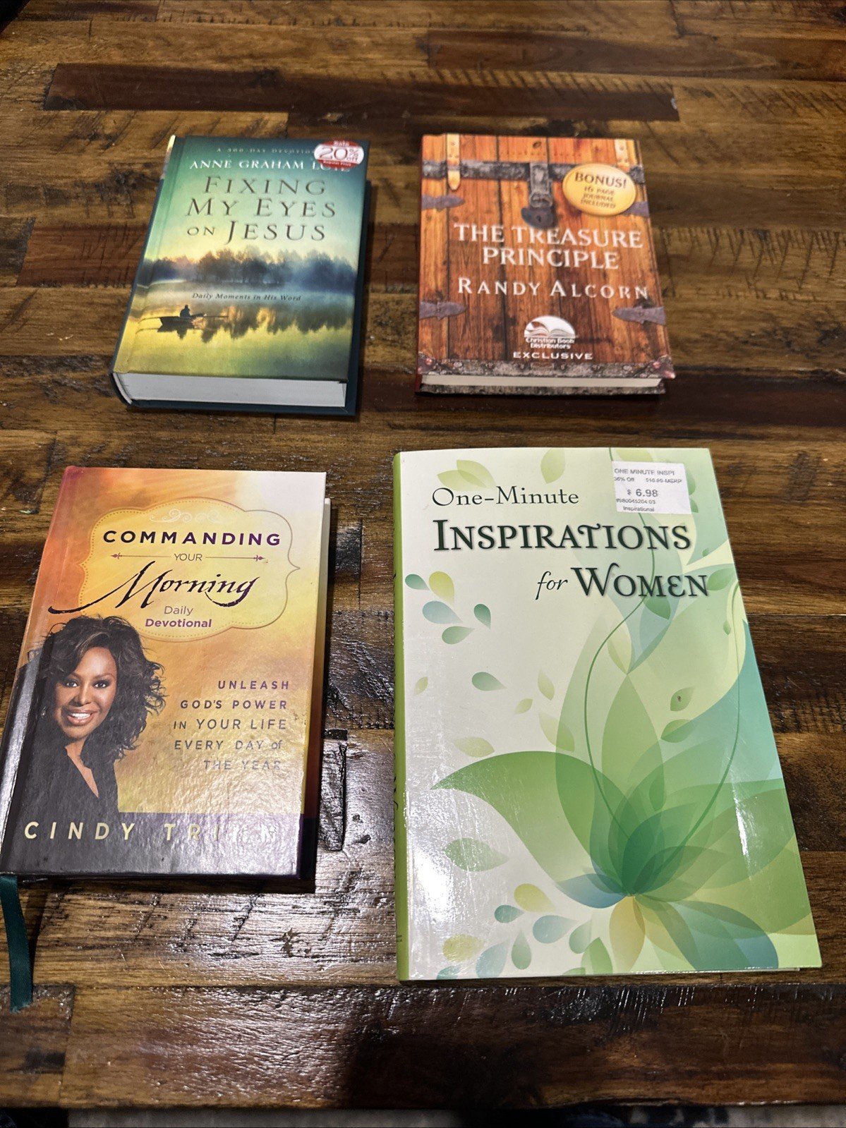 Devotion Books Religious Womens Men’s Bundle 4 Books Best Deal Sale Like New