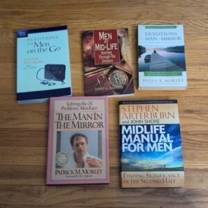 5 Christian Books Mens Ministry Devotional Bible Study Morley Arterburn