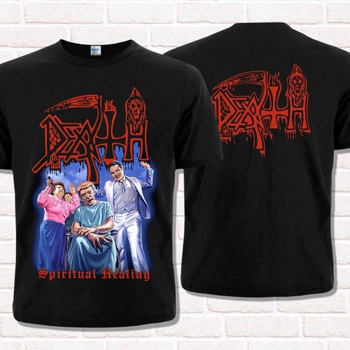 Death “Spiritual Healing” (1990) T-Shirt. Technical Progressive Death Metal.