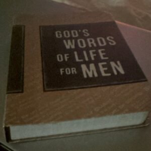 God's Words of Life for Men Hardcover Christian Life Inspirational Book