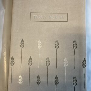 Holy Bible (NIV) Grey Leathersoft LIKE NEW