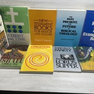 9 Books Religious Titles Israel Men Who Knew God Creation Christianity VTG