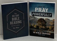 Christian Bundle For Men [2 Books By Barbour Publishing] Devotions & Bible Study