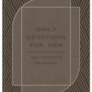 Daily Devotions for Men: 365 Inspiring Readings - Leather Bound - Very Good
