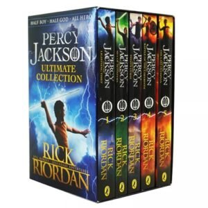 Percy Jackson 5 Books Collection Paperback Box Set - Ages 9-14 - By Rick Riordan