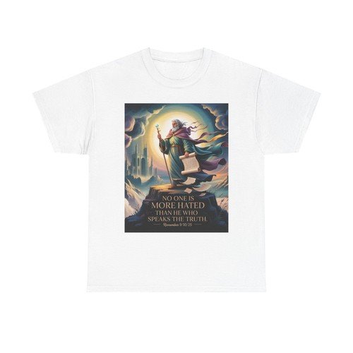 Faith-Inspired Heavy Cotton Tee: Spiritual Apparel, Religious Gift, Christian T