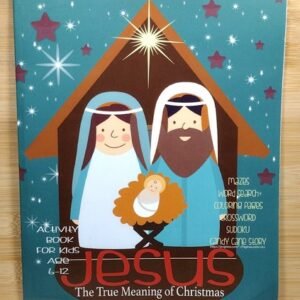 Jesus The True Meaning of Christmas Activity Book for Kids Age 6-12 (Paperback)
