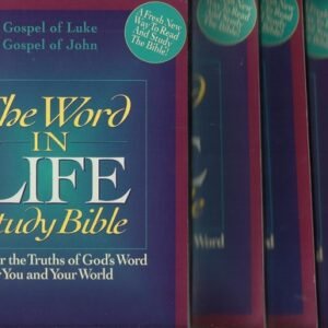 Set of 5 The Word in Life Study Bible - NKJV - Gospel of John & MORE - like new