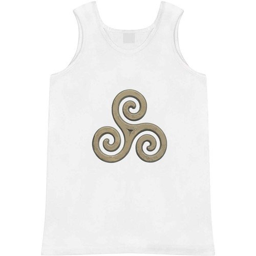 ‘Celtic Triskelion Triple Spiral Symbol Design’ Adult Vest / Tank Top (AV057771)