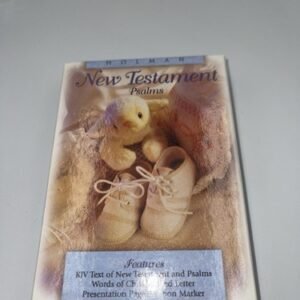 New Testament Psalms KJV  Bible, Blue, Paperback, Like New In The Original Box