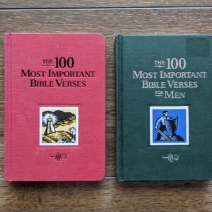 The 100 Most Important Bible Verses For Men Lot 2 CM2