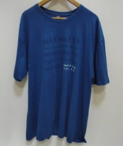 Next Level Apparel T-Shirt 3XL Waymaker Promise Keeper Christian Graphic Tee