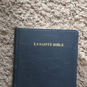 La Sainte Bible Louis Segond French Bible Leather-Like Cover References Ribbon