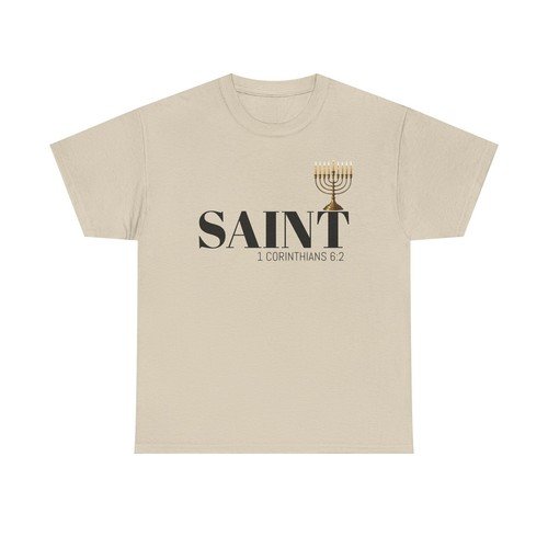 Blessed Saint Tee, Christian Apparel, Faith-Based Gift, Religious T-Shirt