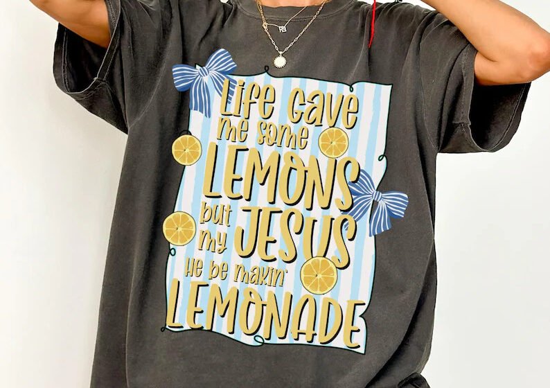 Christian Faith Religious Life Gave Comfort Tee Gift Apparel For Her Him Present