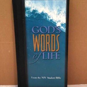 LIKE NEW God's Words of Life from the NIV Student Bible Hardcover Gift
