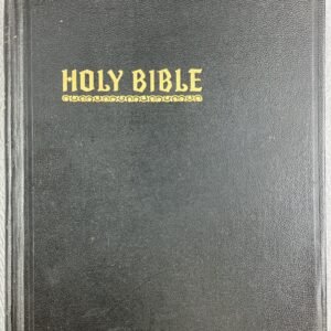 Holy Bible New Standard Reference Bible Blue Ribbon 1951 Hertel Vintage   VG