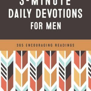 3-Minute Daily Devotions for Men - paperback Compiled by Barbour Staff
