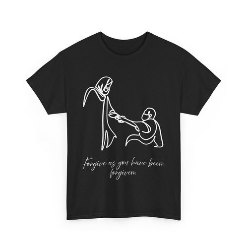Christian Forgiveness Unisex Tee, Religious Faith T-Shirt, Bible Verse Apparel