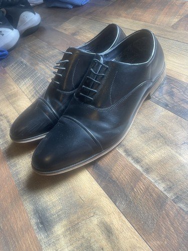 Bruno Marc “Prince-16” Oxford Round Toe Dress Shoes -Mens 15 -Black Leather Nice