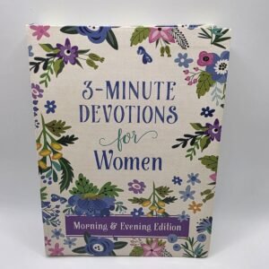 3-Minute Devotions for Women: Morning & Evening Edition, 2018 Paperback