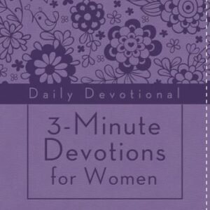 3-Minute Devotions for Women: Daily Devotional, Purple
