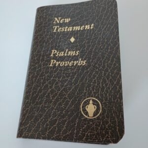 Small Pocket Bible 3x5 inch New Testament Psalms Proverbs Like New
