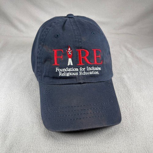 Foundation For Inclusive Religious Education Hat Men OS Blue Strapback Cap FIRE