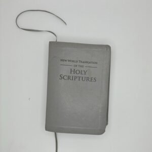 New World Translation of the Holy Scriptures Bible Religion Jehovah Witness Gray