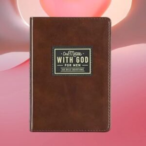 One Minute with God for Men 365 Devotions, Brown Faux