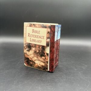 Bible Reference Library 3-Paperback book Set with Slipcover Box lot LIKE NEW (B)