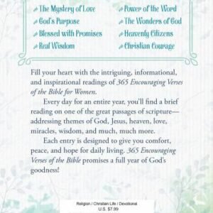 365 Encouraging Verses of the Bible for Women: A Daily Devotional