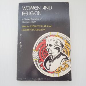 Women & Religion Paperback Book Elizabeth Clark Feminist Christian Vintage 1977