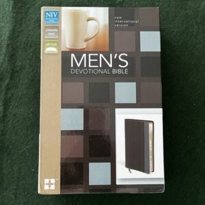 NIV, Men's Devotional Bible, - Imitation Leather, by Zondervan - New Excellent
