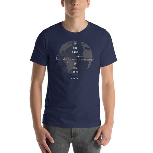 Christian T-Shirt Bible Verse TShirt Acts 1:8 Mission Shirt Christian Gift Jesus