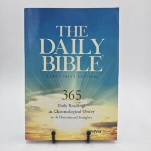 LIKE NEW | The Daily Bible Large Print NIV by Guideposts | Chronological PB