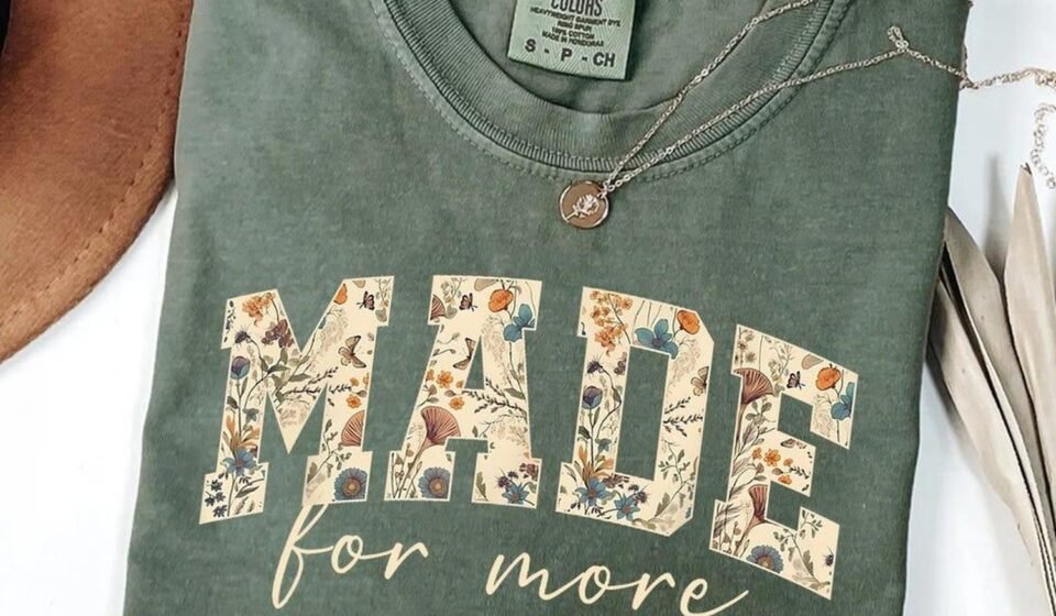 Cute Christian Shirt For Women Jesus Bible Verse Religious Apparel Tee Gift