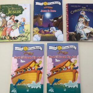 Children’s Religious Books, Lot of 5, New