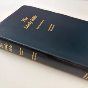 Ellen G White Study Bible KJV Academy Enterprises 1993 Adventist Navy Blue Tabs