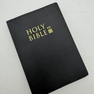 The Holy Bible King James Version In Black Cover Old & New Testaments Like New