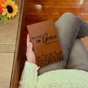 Personalized Prayer Journal for Men & Women, Custom Engraved Name and Faith Gift