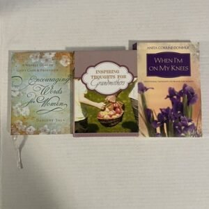 Lot 3 Women’s Devotionals Christian Books Prayer Inspirational Staging Decor