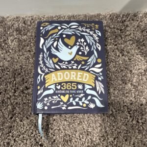 Zondervan Adored: 365 Devotions for Young Women Hardcover Devotional Book
