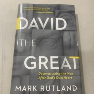 SIGNED David The Great Deconstructing The Man After God's Own Heart HC BOOK w/DJ