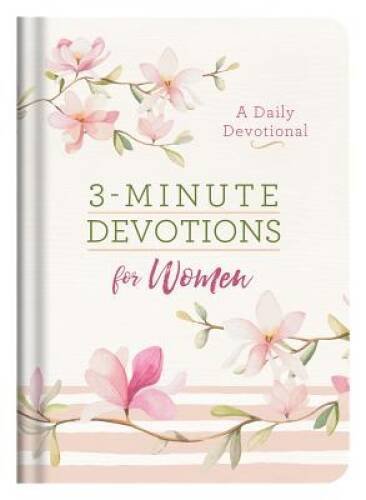 3-Minute Devotions for Women: A Daily Devotional - Hardcover - ACCEPTABLE